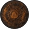 Ekena Millwork Versailles Ceiling Medallion (Fits Canopies up to 3 1/4"), Hand-Painted Rust, 33"OD x 1 3/4"P CM33VERUS - alternate 1